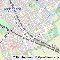 Hartă Melegnano