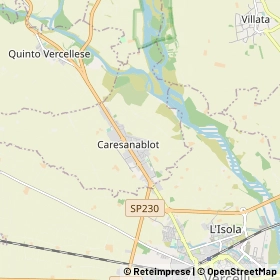 Mappa Caresanablot