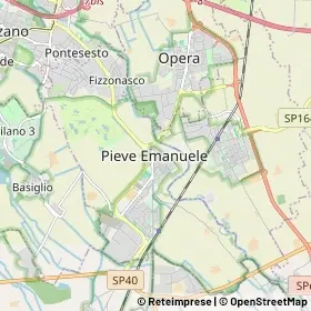 Mappa Pieve Emanuele