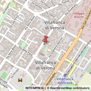 Mappa Corso Vittorio Emanuele II, 111, 37069 Villafranca di Verona, Verona (Veneto)