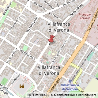 Mappa Corso Vittorio Emanuele, 81, 37069 Villafranca di Verona, Verona (Veneto)