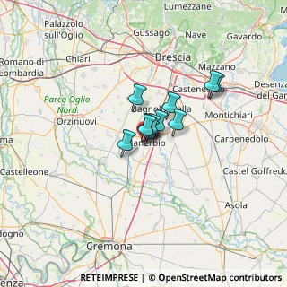 Mappa Via Fosse Ardeatine, 25025 Manerbio BS, Italia (6.56545)