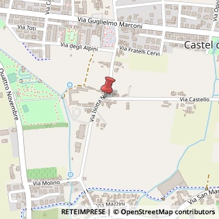 Mappa Via Castello, 21, 37060 Castel d'Azzano, Verona (Veneto)