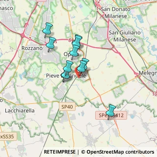 Mappa Via Jotti, 20085 Locate di Triulzi MI, Italia (2.68273)