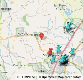 Mappa Loc. Domenegasco, 20080 Zibido San Giacomo MI, Italia (2.8215)