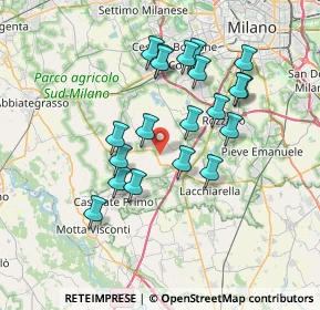 Mappa Loc. Domenegasco, 20080 Zibido San Giacomo MI, Italia (6.55)