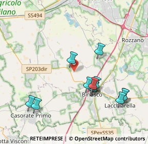 Mappa Loc. Domenegasco, 20080 Zibido San Giacomo MI, Italia (4.03583)