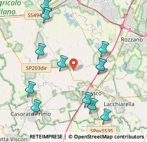 Mappa Loc. Domenegasco, 20080 Zibido San Giacomo MI, Italia (4.50833)