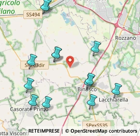 Mappa Loc. Domenegasco, 20080 Zibido San Giacomo MI, Italia (4.55077)
