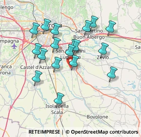 Mappa 37057 Raldon VR, Italia (6.81389)