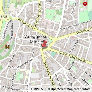 Mappa Piazza Giuseppe Garibaldi, 6, 37067 Valeggio sul Mincio, Verona (Veneto)
