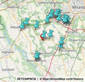 Mappa Vicolo Costa, 20088 Rosate MI, Italia (7.7095)