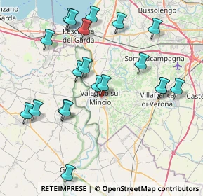 Mappa Piazzale Vittorio Veneto, 37067 Valeggio Sul Mincio VR, Italia (8.708)