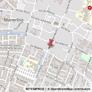 Mappa Via Giuseppe Mazzini, 63, 25025 Manerbio, Brescia (Lombardia)