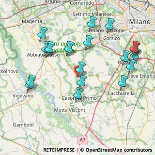 Mappa Via Giuseppe Verdi, 20088 Rosate MI, Italia (8.863)