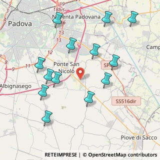 Mappa Via Alessandro Volta, 35020 Legnaro PD, Italia (4.41692)