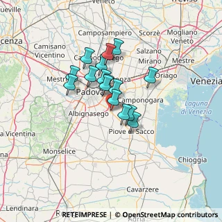 Mappa Via Alessandro Volta, 35020 Legnaro PD, Italia (9.41375)