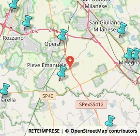 Mappa SP ex SS 412 della Val Tidone, 20085 Locate di Triulzi MI (6.59909)