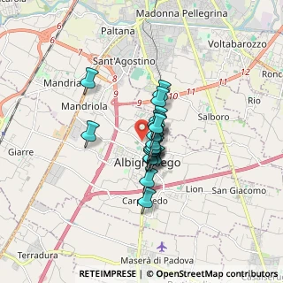 Mappa Via Francesco Petrarca, 35020 Albignasego PD, Italia (0.93526)