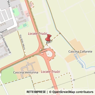 Mappa Cascina venturina, 20085 Locate di Triulzi, Milano (Lombardia)