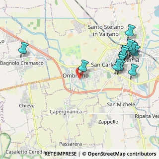 Mappa Via Padre Evaristo Cerioli, 26013 Crema CR, Italia (2.50357)