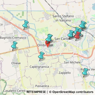 Mappa Via Padre Evaristo Cerioli, 26013 Crema CR, Italia (2.40923)