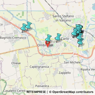 Mappa Via Padre Evaristo Cerioli, 26013 Crema CR, Italia (2.5125)