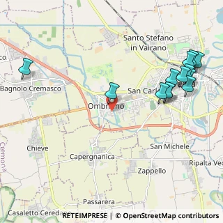 Mappa Via Padre Evaristo Cerioli, 26013 Crema CR, Italia (2.59615)