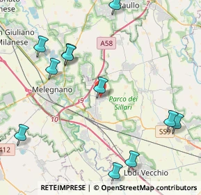 Mappa Via Dante Alighieri, 26831 Casalmaiocco LO, Italia (5.85385)