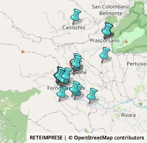 Mappa SP 42, 10084 Forno Canavese TO, Italia (1.314)