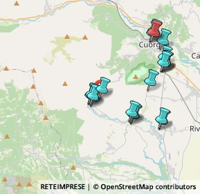 Mappa SP 42, 10084 Forno Canavese TO, Italia (3.857)