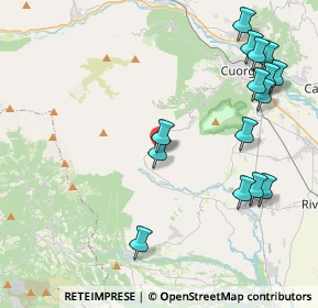 Mappa SP 42, 10084 Forno Canavese TO, Italia (4.87867)