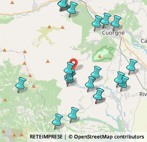 Mappa SP 42, 10084 Forno Canavese TO, Italia (4.691)