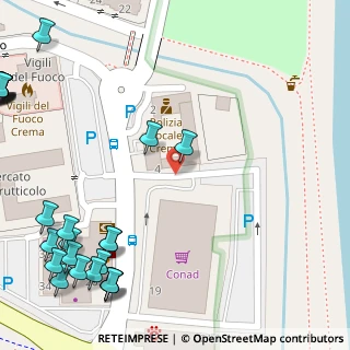 Mappa Piazzale Croce Rossa, 26013 Crema CR, Italia (0.092)