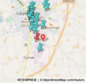 Mappa Via Alessandro Volta, 25013 Carpenedolo BS, Italia (1.0355)