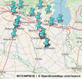 Mappa Via Alessandro Volta, 25013 Carpenedolo BS, Italia (15.6495)