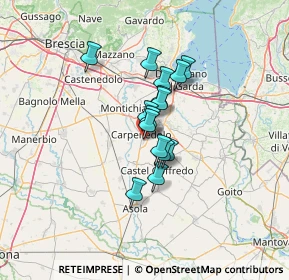 Mappa Via Alessandro Volta, 25013 Carpenedolo BS, Italia (8.55133)