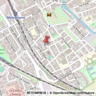 Mappa Via VIII Giugno, 90, 20077 Melegnano, Milano (Lombardia)
