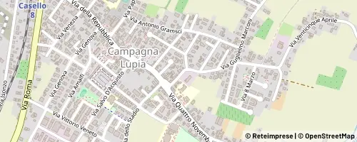 Mappa Campagna Lupia