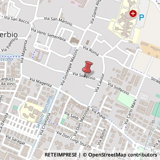 Mappa Via Solferino, 40, 25025 Manerbio, Brescia (Lombardia)