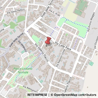 Mappa Via Valerio Flacco, 13, 35031 Abano Terme, Padova (Veneto)