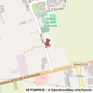 Mappa Via Lodi, 11, 26010 Bagnolo Cremasco, Cremona (Lombardia)