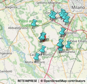 Mappa SP 203, 20088 Rosate MI, Italia (6.59111)