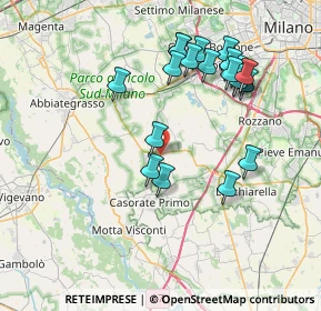 Mappa SP 203, 20088 Rosate MI, Italia (7.7255)