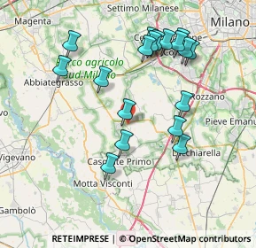 Mappa SP 203, 20088 Rosate MI, Italia (7.735)