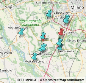 Mappa SP 203, 20088 Rosate MI, Italia (6.585)