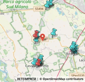 Mappa SP 203, 20088 Rosate MI, Italia (4.7285)