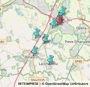 Mappa Don, 20080 Zibido San Giacomo MI, Italia (3.40818)