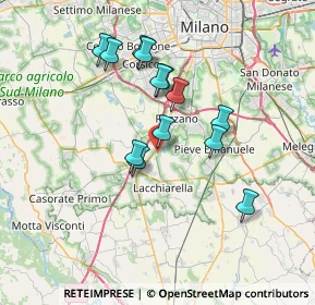 Mappa Don, 20080 Zibido San Giacomo MI, Italia (6.16692)