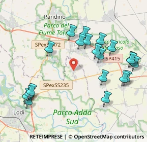 Mappa Via Gramsci Antonio, 26835 Crespiatica LO, Italia (4.4235)